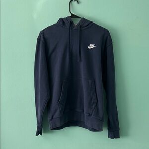Nike Men's Dark Blue Hoodie